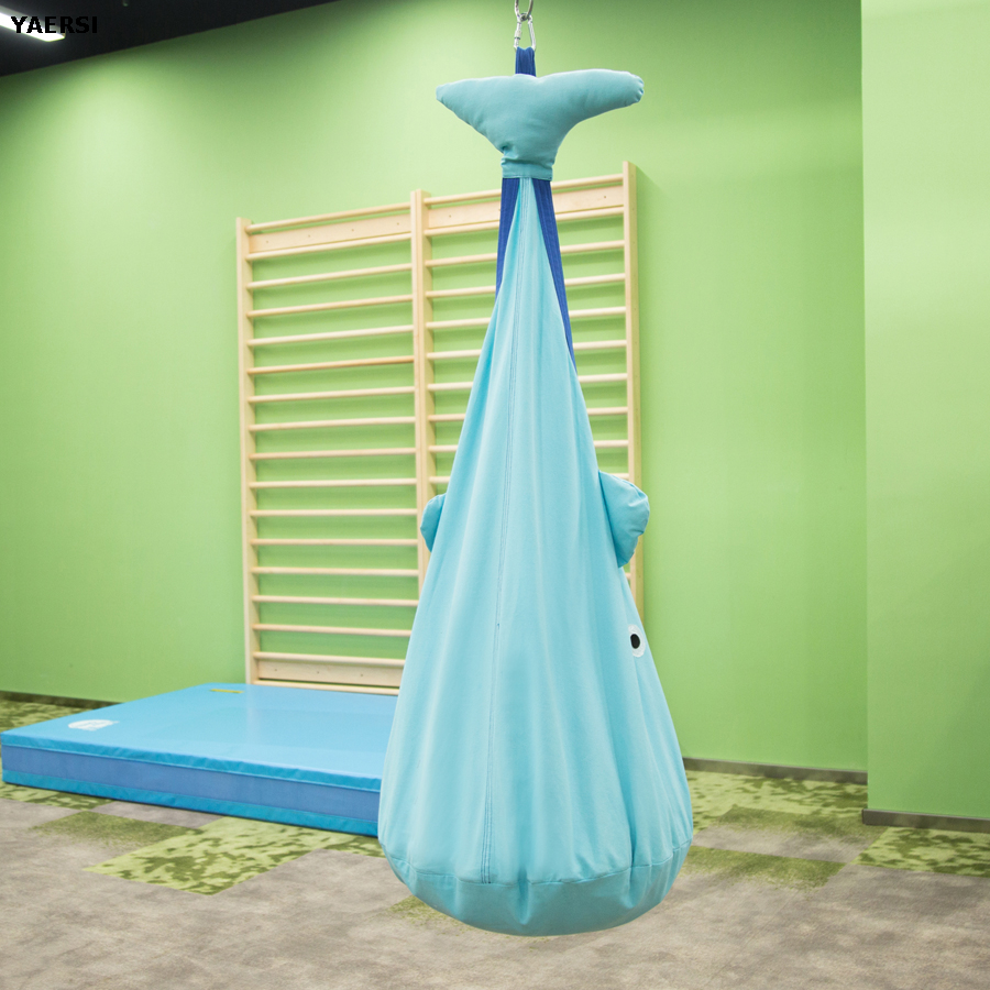 Whale Design Hammock Pod Swing for Indoor And Outdoor